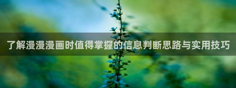 梦漫漫画动作漫画